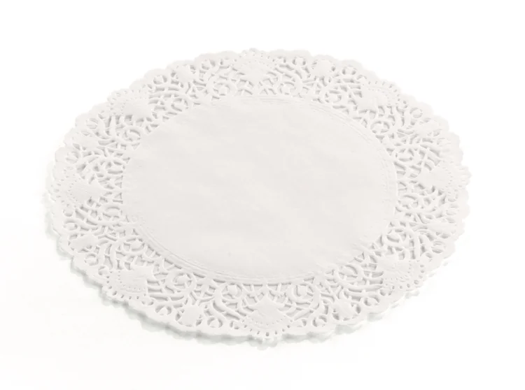  Round paper doyleys Ø18cm