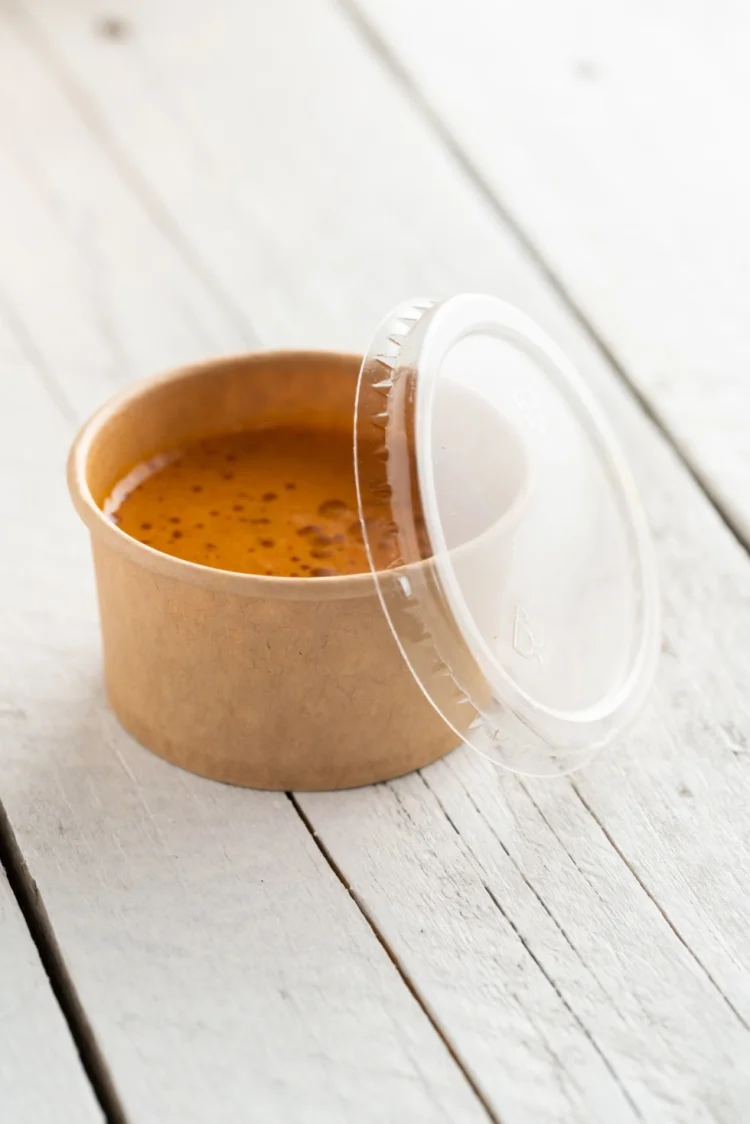  Kraft Dessert/ Multi-Food-Becher 250 ml Ø90 mm 