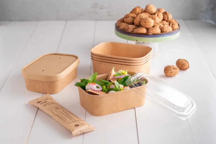  KRAFT Rectangular bowl 750ml 