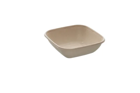  Square bowl laminated 750ml 17x17cm 