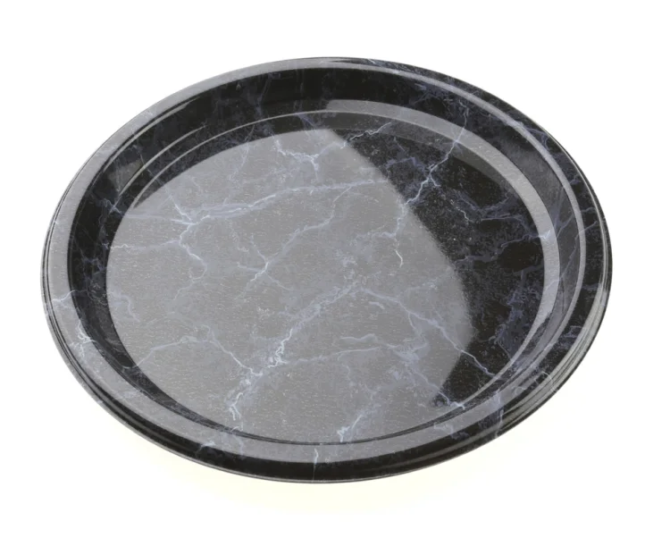  Round plate marble Ø18cm 